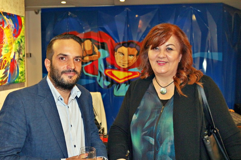 Suzi in Beirut at Vick Vanlian Showroom